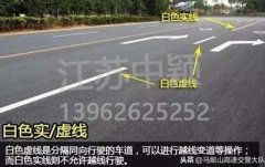 道路交通標(biāo)線圖文講解，僅花1分鐘讓你快速看懂，再也不會(huì)被違章扣分